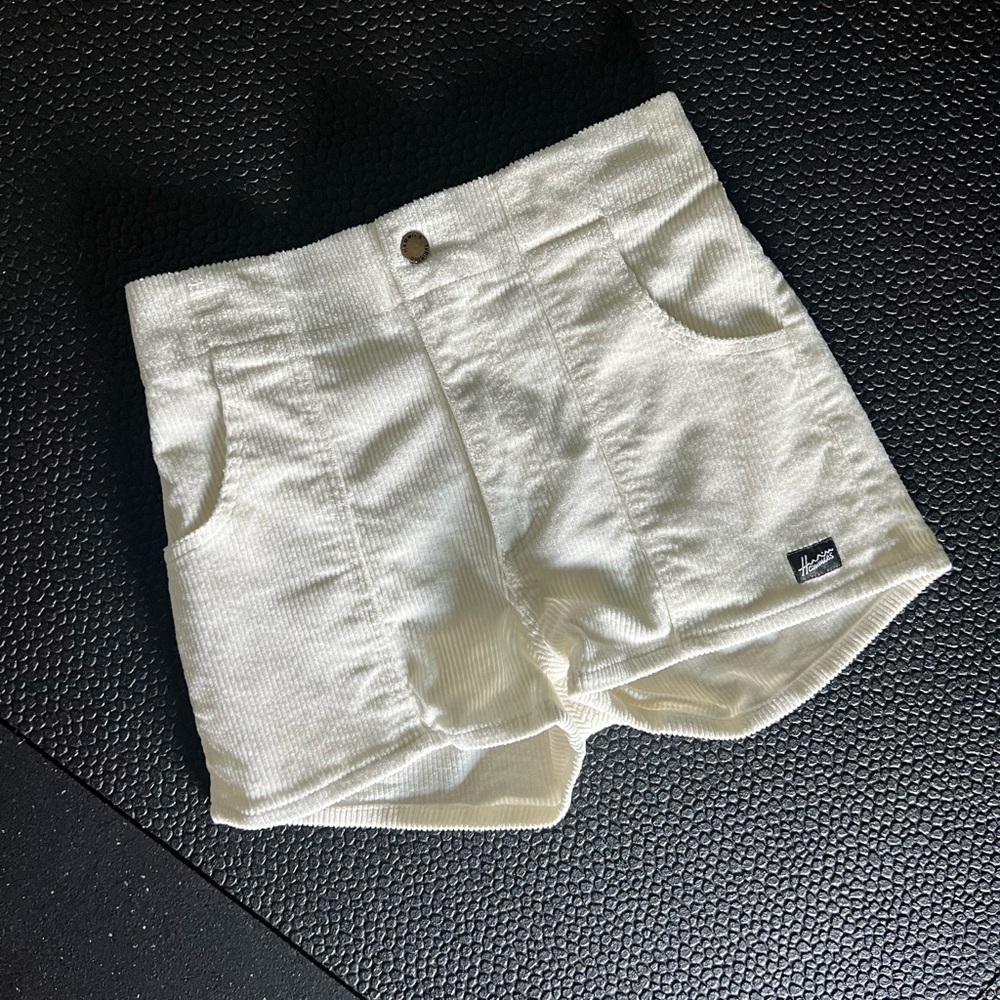 Hammies - High Waist Corduroy Shorts